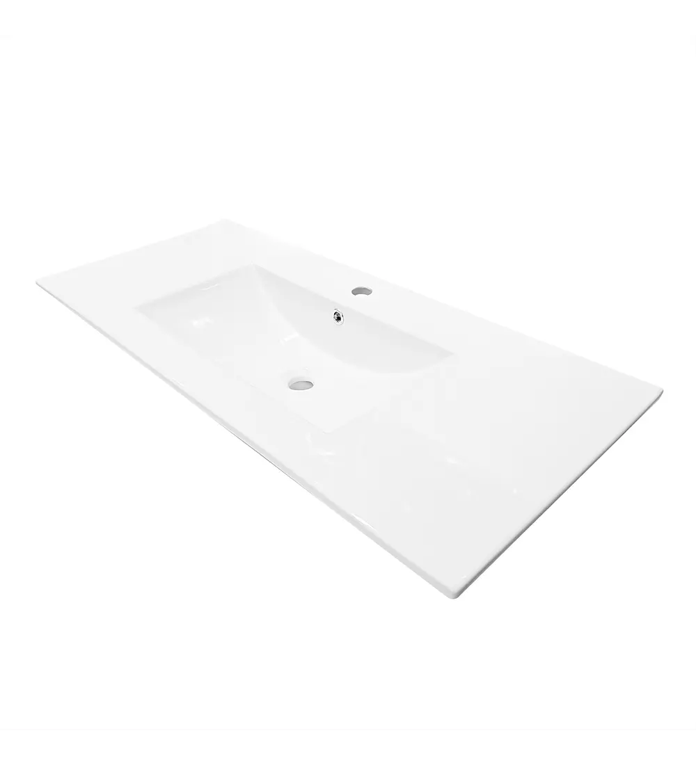 Lavamanos Blanco Submontar 103x46,5x19cm