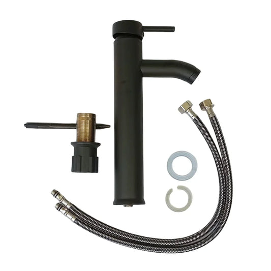 Grifería lavamanos monocontrol alta - Aqua center