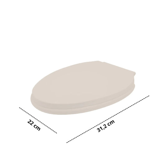 Asiento sanitario Bone Beige - Aqua center