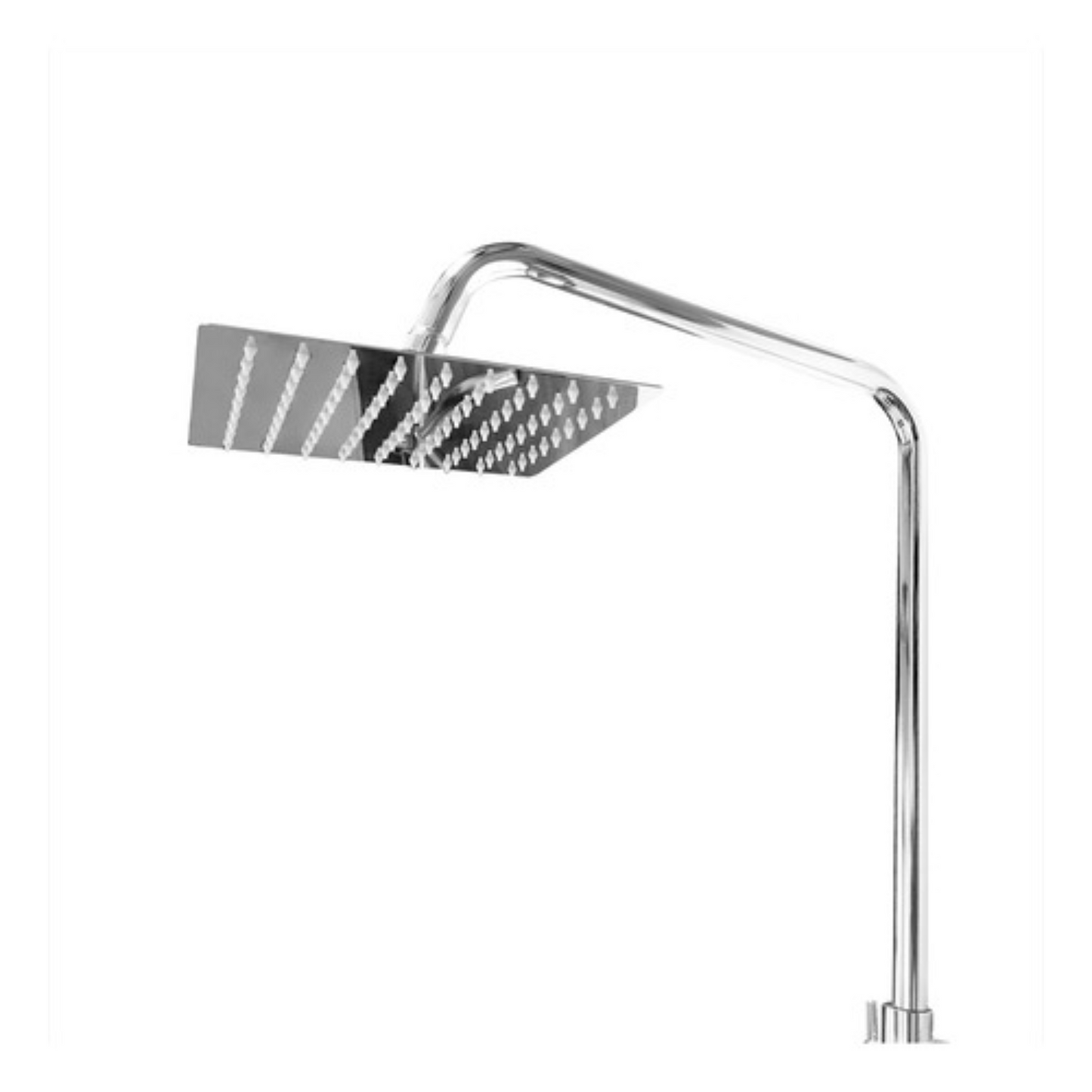 Set Columna Ducha electrónica Cromada Con Tele Ducha Integrada