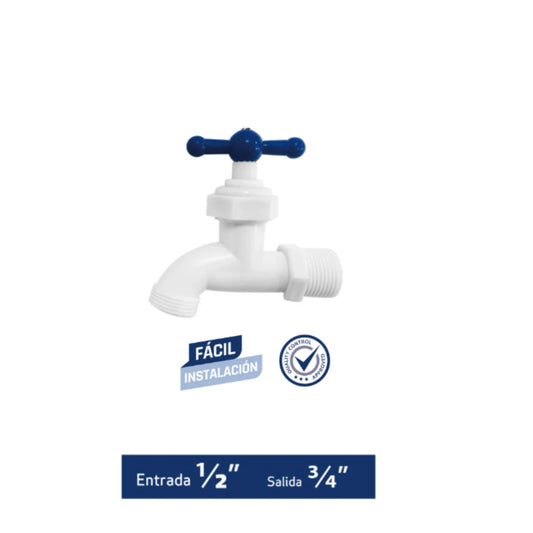Llave en ABS Blanca - Aqua center