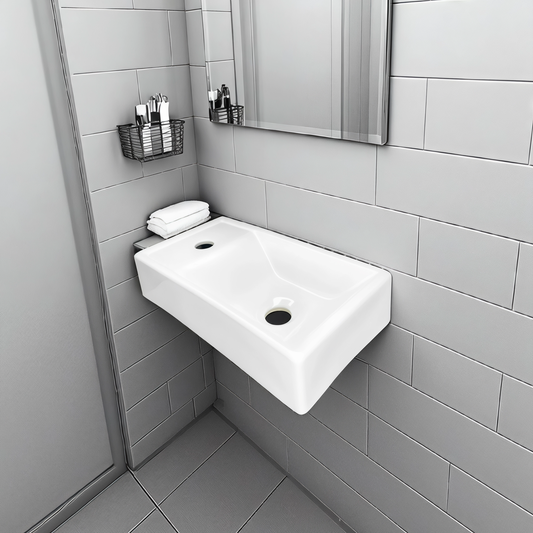 Lavamanos Nappo Blanco 41 x 22 cm