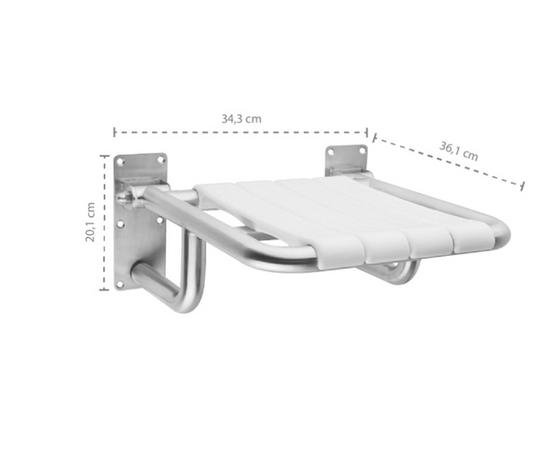 Silla de seguridad plegable acero 304