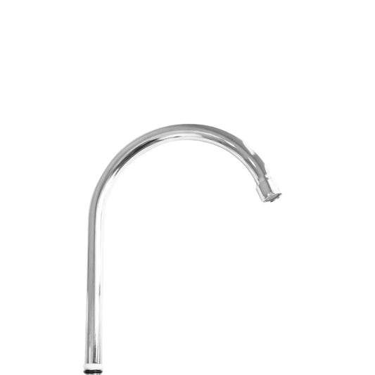 Grifería Lavaplatos Doble Manija Cuello Alto Cromado - Aqua center