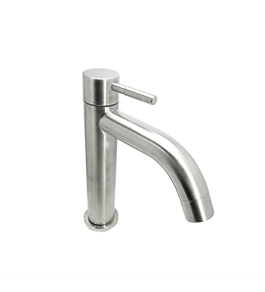 Grifería Lavamanos Baja Acero Inoxidable 304 - Aqua center