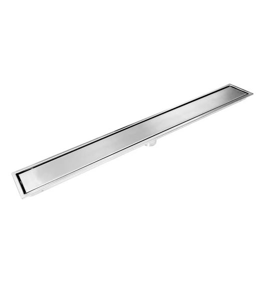 Rejilla Rectangular Invisible 80cm X 10cm Para Piso - Aqua center 