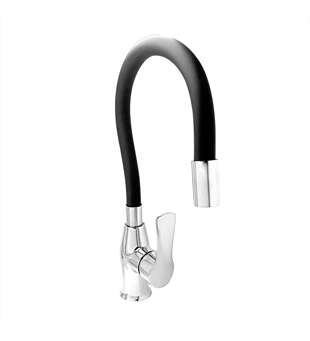 Griferia Monocontrol Mezclador Lavaplatos Flexible - Aqua center 