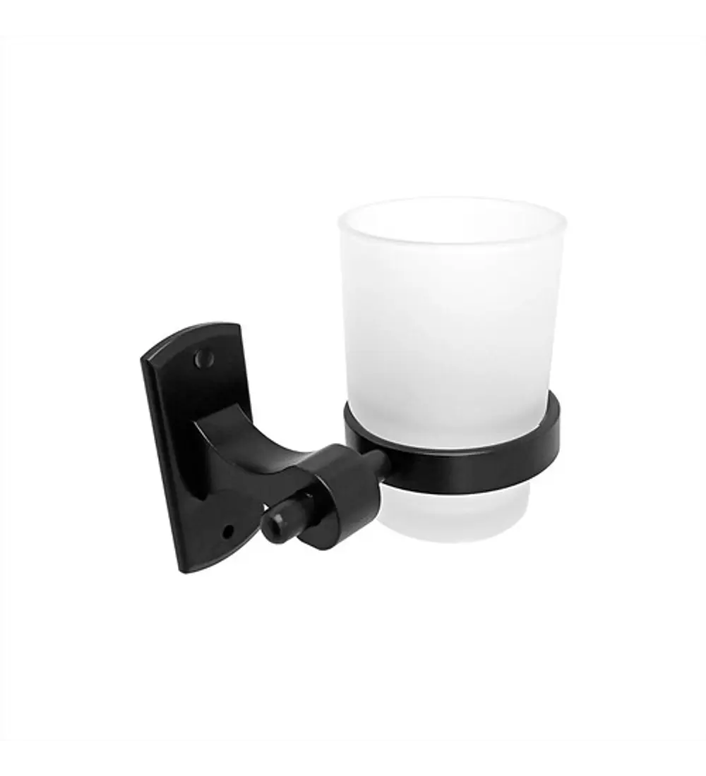 Accesorios X6 Para Baño Negro Mate - Aqua center 