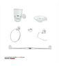 Set Accesorios Baño 6 Piezas Lunn - Aqua center 