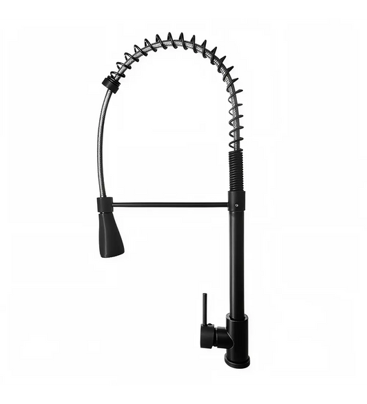 Grifo Cocina Profesional Monomando Negro - Aqua center 