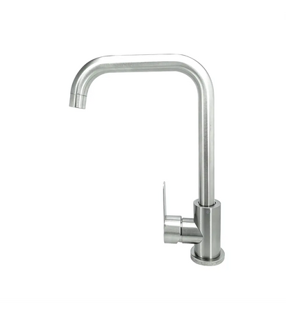 Combo Grifería Mezclador Cuello L + Dispensador Jabón