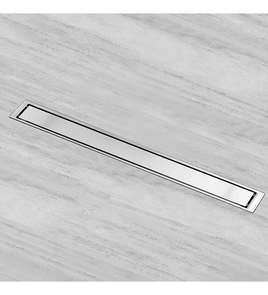 Rejilla Rectangular Invisible 80cm X 10cm Para Piso - Aqua center 