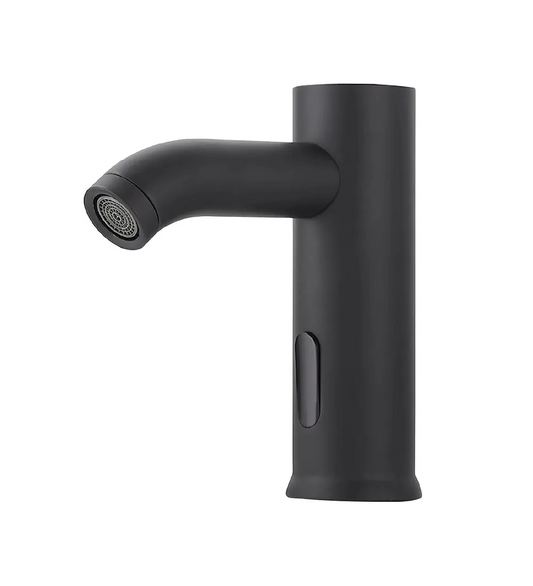 Grifería Baja Sensor Luxury Negra mate - Aqua center 