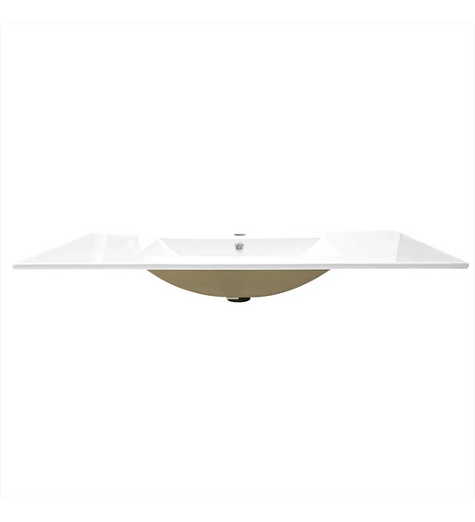 Lavamanos Blanco Submontar 103x46,5x19cm
