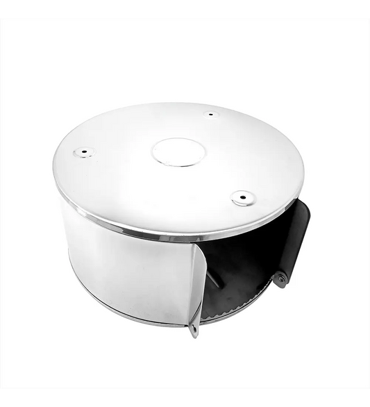 Dispensador Papel Baño Acero Inoxidable Con Llave - Aqua center 