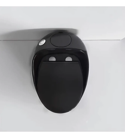 Sanitario De Lujo Tipo Huevo Negro