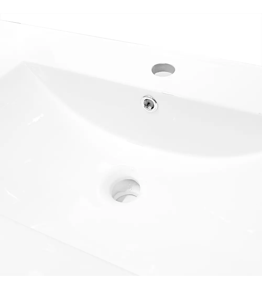 Lavamanos Blanco Submontar 103x46,5x19cm