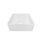 Lavamanos Cerámica Sobreponer Cuadrado Blanco 31x31