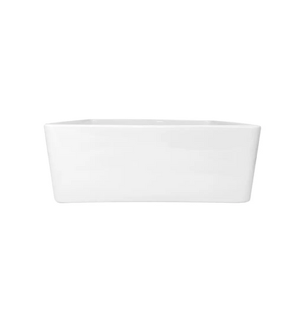 Lavamanos Cerámica Sobreponer Cuadrado Blanco 31x31