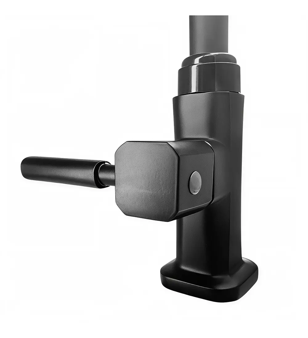 Llave Lavaplatos Negro Agua Fría - Aqua center 