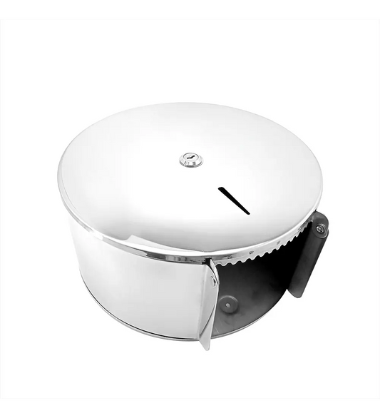 Dispensador Papel Baño Acero Inoxidable Con Llave - Aqua center 