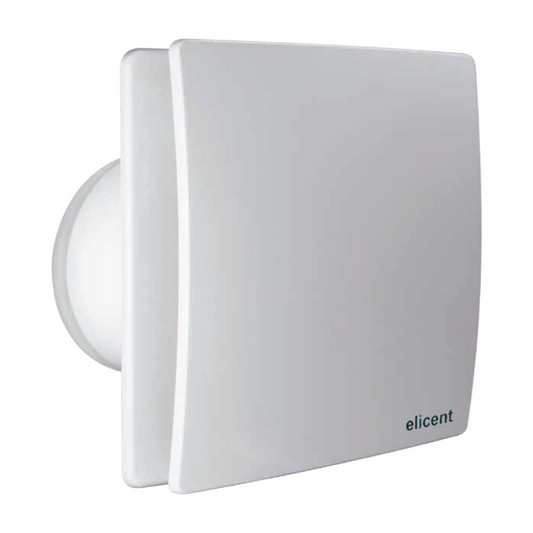 Extractor de aire pared techo 18 x 18 cm elegance 120