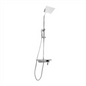 Set Columna Ducha electrónica Cromada Con Tele Ducha Integrada