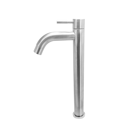 Griferia Alta Agua Fria Inox Lavamanos