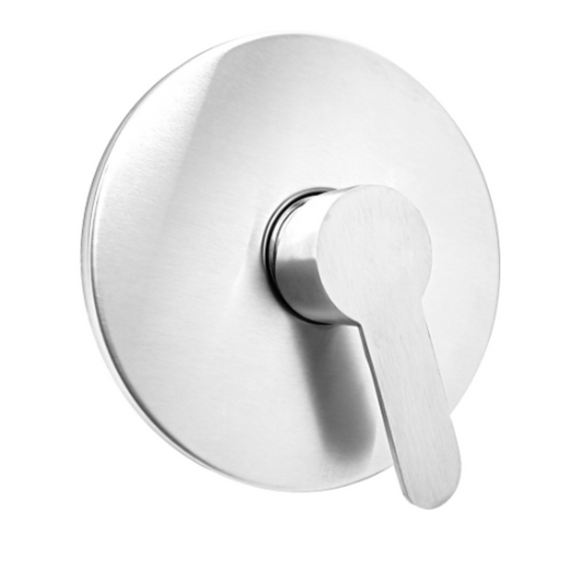 Monomando Mezclador Rendondo Ducha Inox 304 15cm