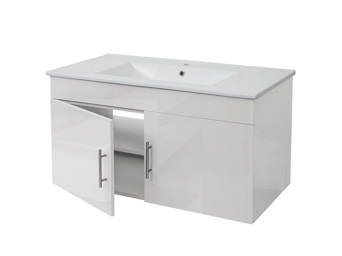Combo lavamanos + mueble 90x47 cm