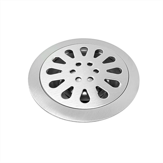 Rejilla Tipo Sol Anticucarachas Antiolor Redonda Inoxidable