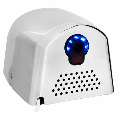 SECADOR DE MANOS BRILLANTE / TORNADO MEDIANO / AUTOMÁTICO INFRARROJO ACERO INOXIDABLE