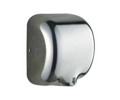 Secador de manos brillante tornado en acero inoxidable automático infrarrojo 1800w