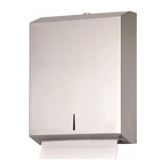 Dispensador de toallas en Z acero inoxidable