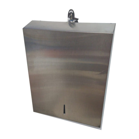 Dispensador de toallas en Z acero inoxidable