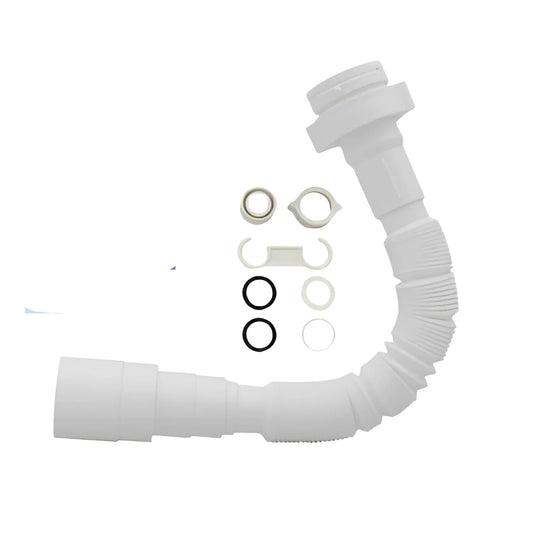 Tubo Flexible de Desagüe lavamanos - Aqua center 