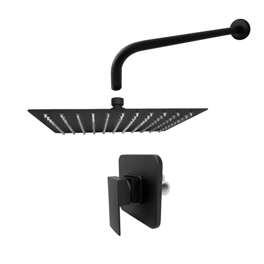 Kit Ducha Ultraslim + Brazo Ducha + Monomando Mezclador