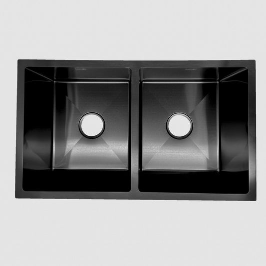 Lavaplatos Negro 77x45 cm Acero
