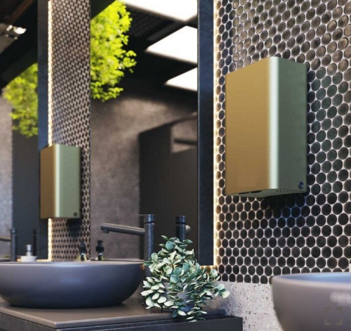 Secador de Manos Automático con Filtro HEPA y Luz UV