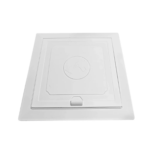 Tapa Registro 20X20cm En pvc - Aqua center 