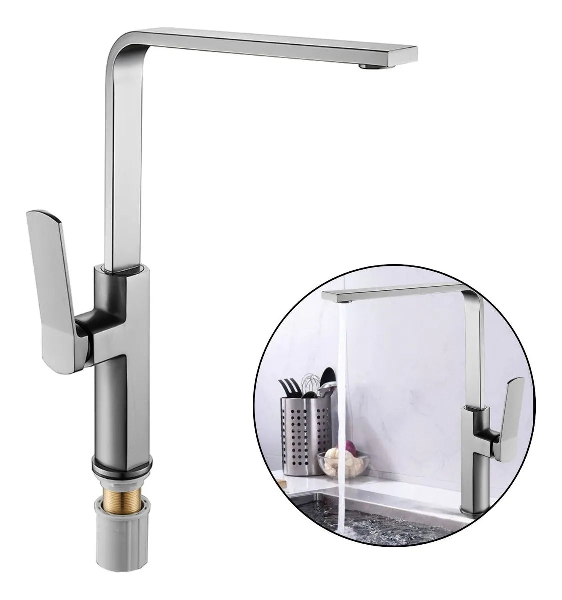 Griferia monocontrol lavaplatos kassel