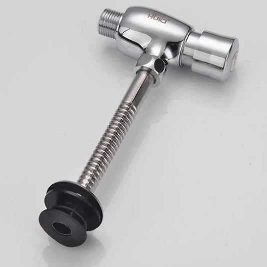 Llave Push Orinal Cierre Automático Metálica Cromada Grifo - Aqua center 