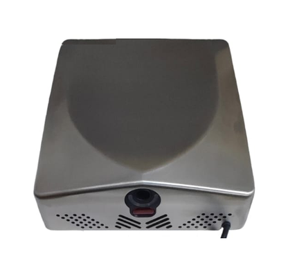 Secador De Manos Acero Inoxidable Con Filtro Hepa Y Escobillas Satinado Turbo