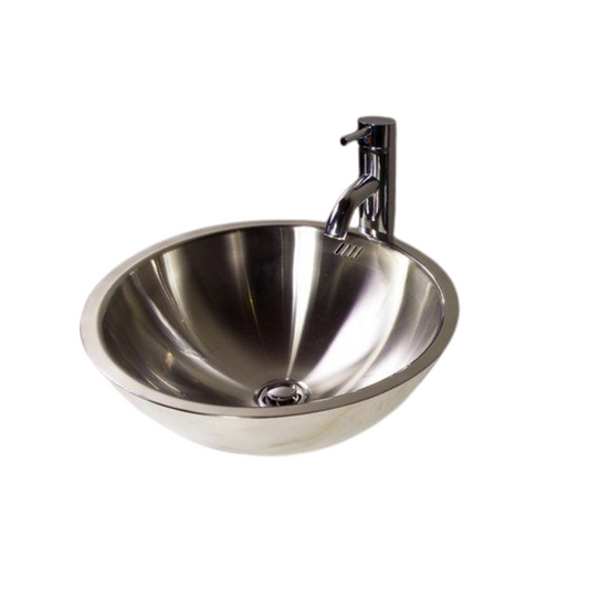 Lavamanos Poceta Acero Inoxidable Brillante 32 CM - Aqua center 