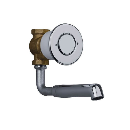 Llave Pressmatic Antivandalica pared para Lavamanos