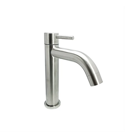 Grifería Lavamanos Baja Acero Inoxidable 304 - Aqua center 