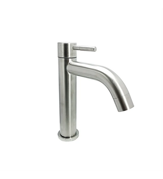 Grifería Lavamanos Baja Acero Inoxidable 304 - Aqua center 