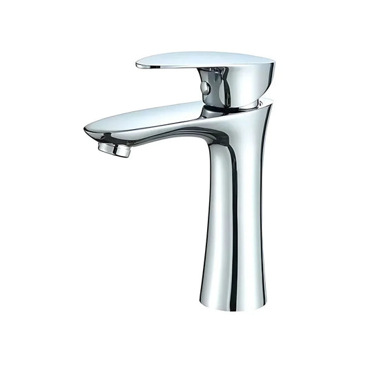 Llave Moderna Lavamanos Manija Lujo Metálico Antioxidante aqua - Aqua center 