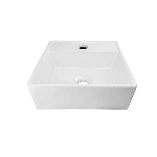 Lavamanos Blanco Vessel 28x 28 x10 cm