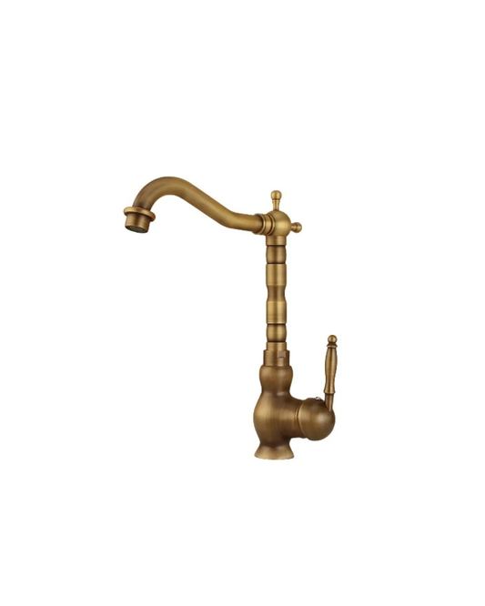 Grifo vintage gourmet de lujo alto bronce